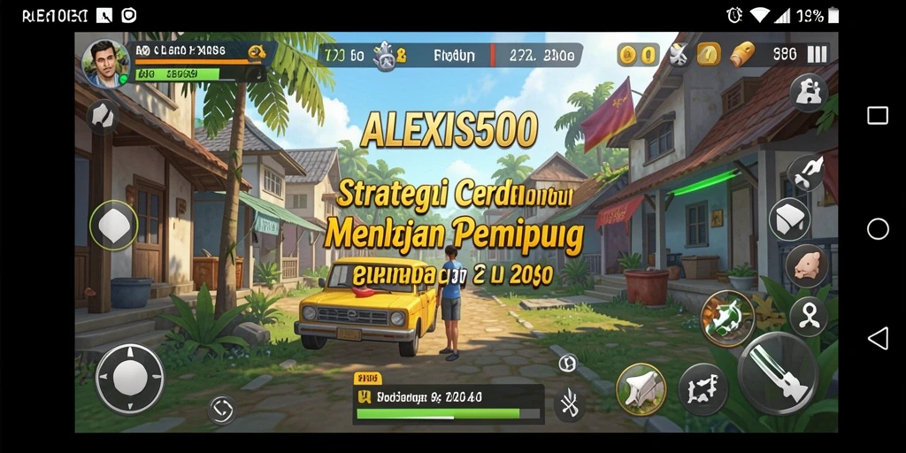 Gameplay ALEXIS500 yang seru dan penuh strategi.