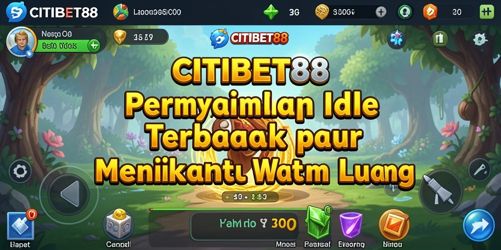 Tampilan permainan Idle yang menarik dalam CITIBET88.