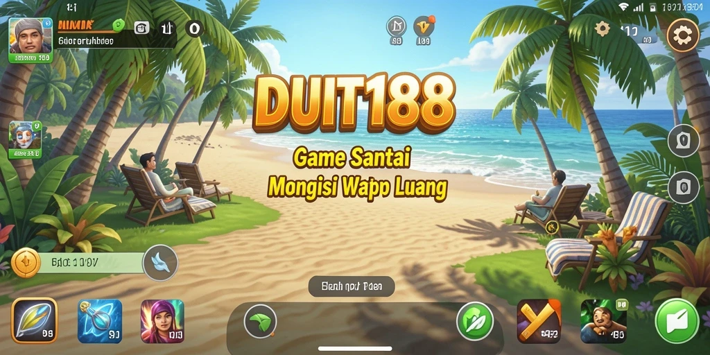 Tampilan gameplay DUIT188 yang mengasyikkan dan santai.
