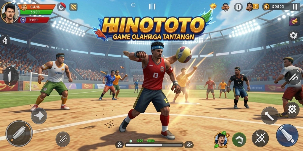 Tampilan gameplay HINOTOTO yang menarik dalam olahraga kompetitif.