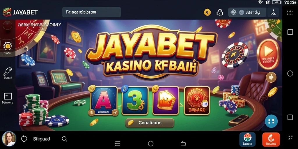 Screenshot gameplay JAYABET menampilkan pengalaman Kasino yang mendebarkan.