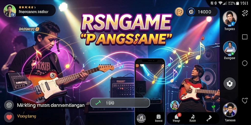 Tampilan gameplay RSNGAME yang seru dan penuh warna.