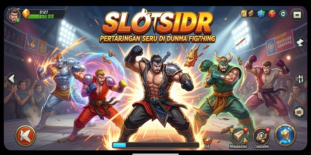 Tampilan gameplay <strong>SLOTSIDR</strong> yang mendebarkan dengan aksi pertarungan menegangkan.